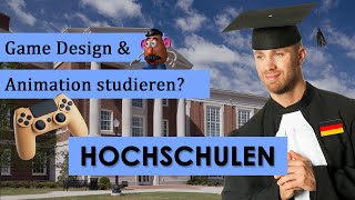 Game Design & Animation studieren? 🎮 Bezahlbare Hochschulen in Deutschland 🎓