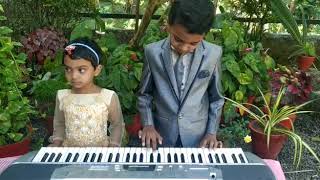 Abel Angel Playing A Song For Key Bord