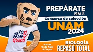 Entra a la UNAM con el Repaso Total de CONAMAT 16/04/24