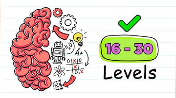 Brain Test: Tricky Puzzles | Level 16-30 | Part 2 | Android IOS Gameplay