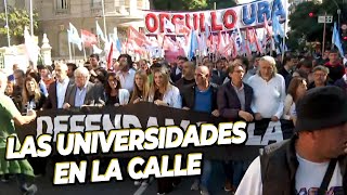 MARCHA UNIVERSITARIA: la multitudinaria convocatoria que &quot;SUPERÓ LAS EXPECTATIVAS&quot; de la Ciudad