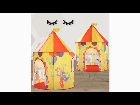 135CM Princess Castle Play Tent Ball Toys Pool Tent Boys Girls Portable Indoor Outdoor Baby Play