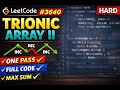 LEETCODE POTD 3640 | Trionic Array II (HARD) | One Pass Python Solution #problemoftheday