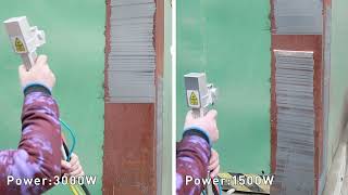 The comparison between 1500W and 3000W continuous laser cleaning machine with single beam