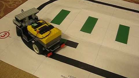 Lego Mindstorms RCX 4 wheel line follower