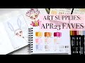 APR23 Art Supplies Favourites: Water-soluble Art Supplies + Flip Through