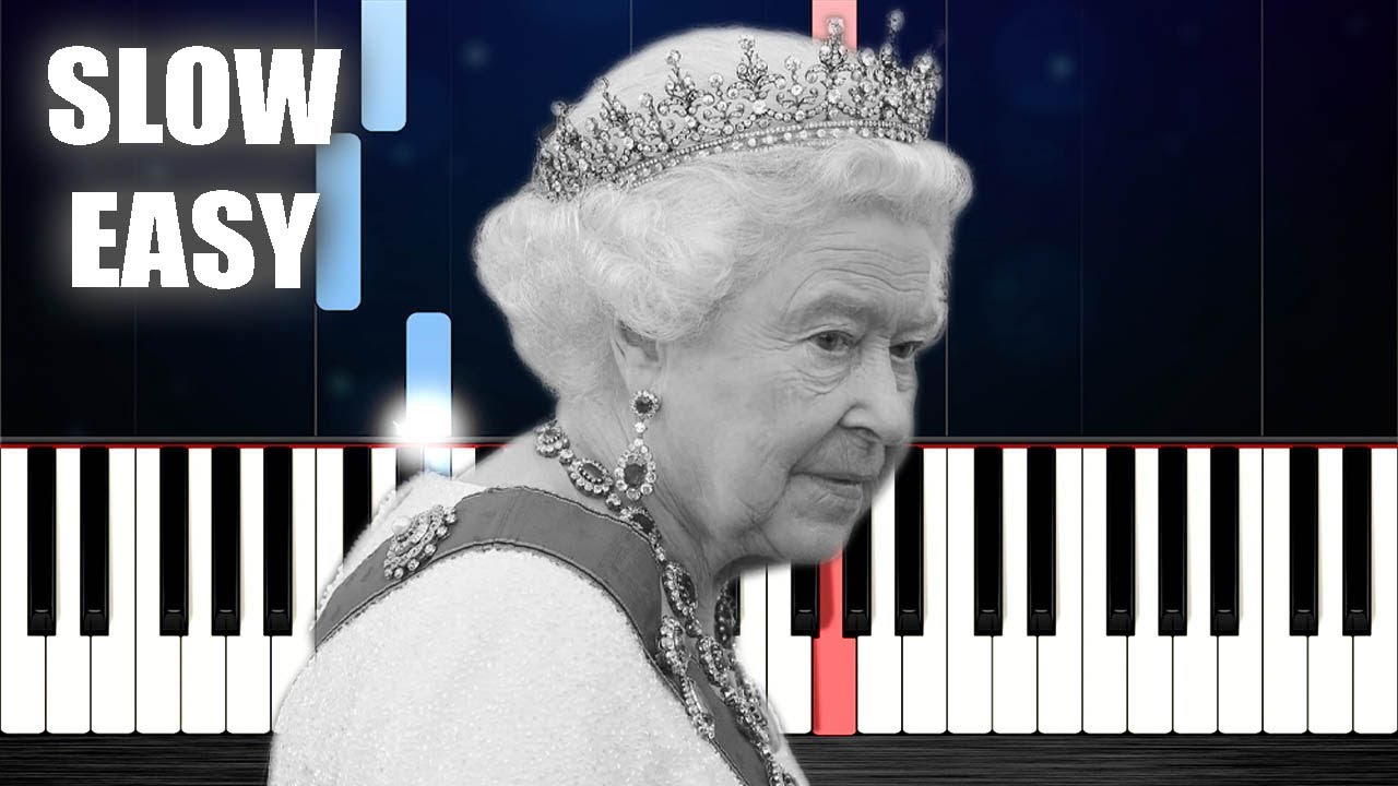 God Save The Queen EASY Piano Tutorial YouTube