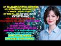 AT THANKSGIVING DINNER MY STEPFATHER SAID I WASN’T FAMILY — THEN AN ENVELOPE CHANGED EVERYTHING