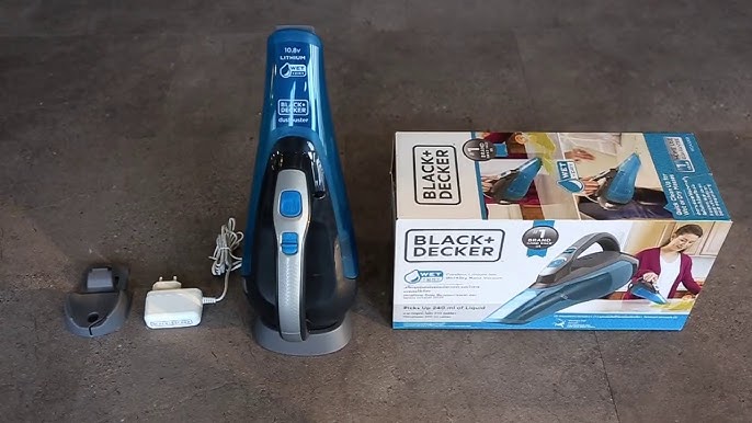 Black & Decker VH780 handheld vacuum cleaner and blower - unboxing and  impressions after first use 