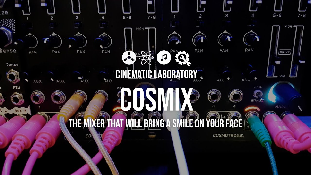 COSMOTRONIC / Cosmix Pro mixer モジュラーシンセ Cosmotronic Cosmix Pro Stereo Mixer - Perfect Circuit