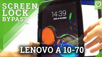 Hard Reset LENOVO A10-70 - Bypass Pattern Lock by Recovery Mode