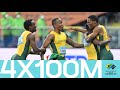 South africa clinch 4x100m victory  world athletics relays