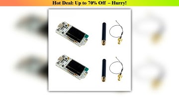 Review 2Sets Heltec LoRa32 V3 IoT Dev board ESP32S3 SX1262 096 OLED 863MHZ928MHZ LoRa Module for