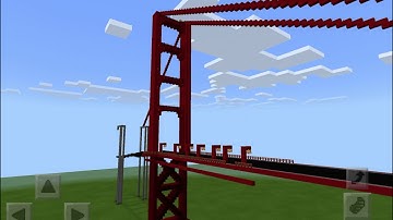 Minecraft Builds: Golden Gate Bridge