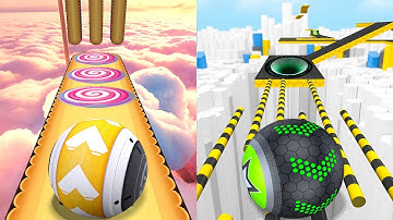 Going Balls VS GyroSphere Trials,Rolling Ball Sky Escape,Rollance Adventure Ball,Space Rolling Balls