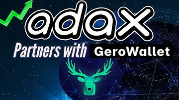 ADAX Partners with GeroWallet for Cardano Wallet Integration On ADAX