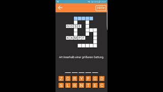 Kreuzworträtsel Deutsch kostenlos screenshot 4