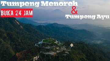 Tumpeng Menoreh & Tumpeng Ayu Tempat nongkrong diatas awan.#jogja #tumpengmenoreh#wisatakuliner