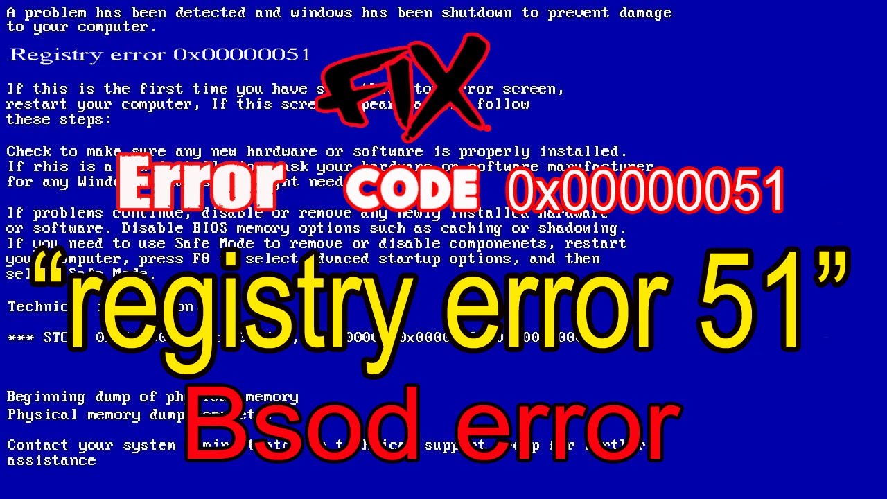 registry error blue screen windows 7 registry error blue screen windows 7