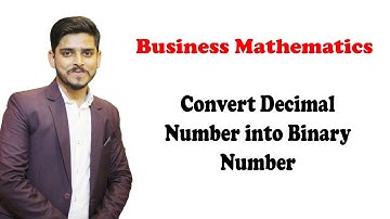 Convert Decimal Number into Binary Number in Urdu / Hindi