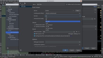 Phpstorm Docker containers unittests