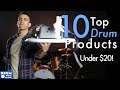 Top 10 Drum Products of 2017 - Under $20! | Drum Beats Online