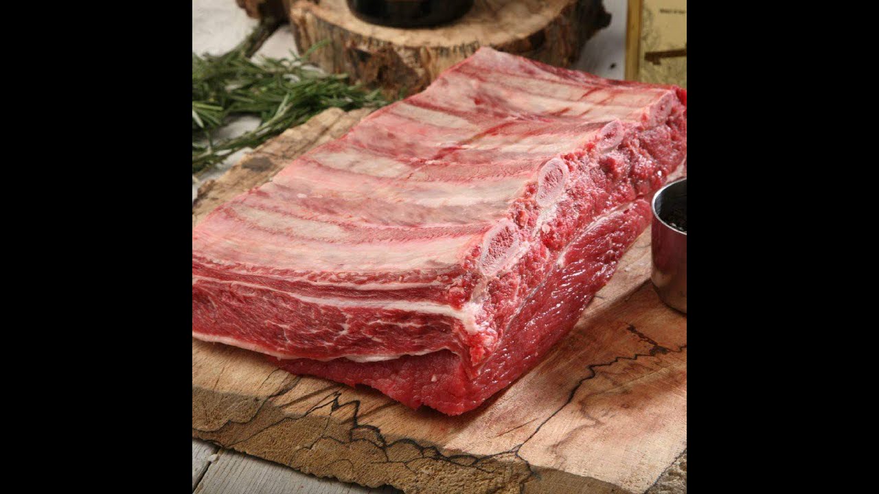 COSTILLAS DE TERNERA (VACA) AL HORNO CON SALSA ECONÓMICA PARA NAVIDAD.CARNE SUPER TIERNA Y JUGOSA,