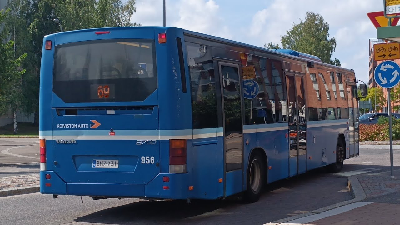 Volvo B7RLE 8700LE ZF Ecolife (Koiviston Auto 956) - YouTube