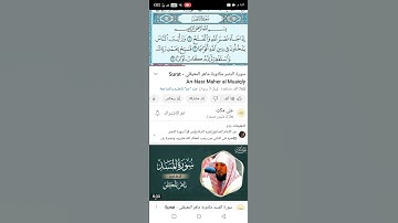 سوره النصر بصوت الشيخ ماهر المعيقلي
