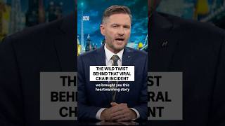 The irony behind the viral chair-throwing moment