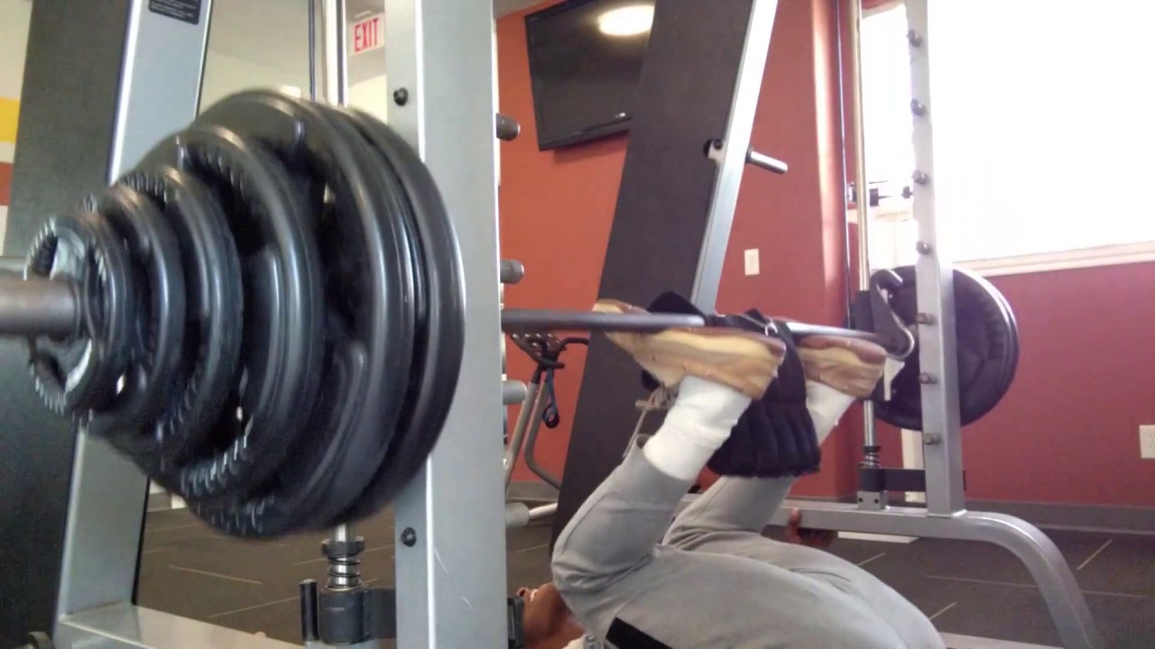 GTRA How To Do Vertical Leg Press On Smith Machine & Make It Heavier