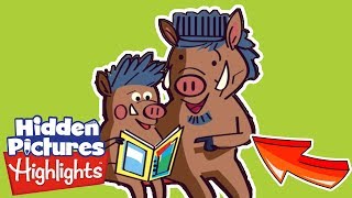 CAN YOU FIND THE COMBS? | Hidden Pictures Puzzles | Kids Videos | Highlights