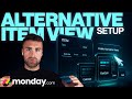 Alternative Item View Setup In Monday.com Sales CRM | Detailed Tutorial | 2025
