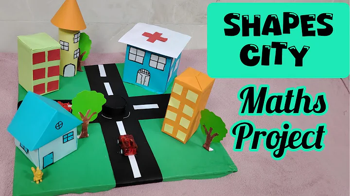 Shapes City Maths project | 2d 3d shapes project for early classes