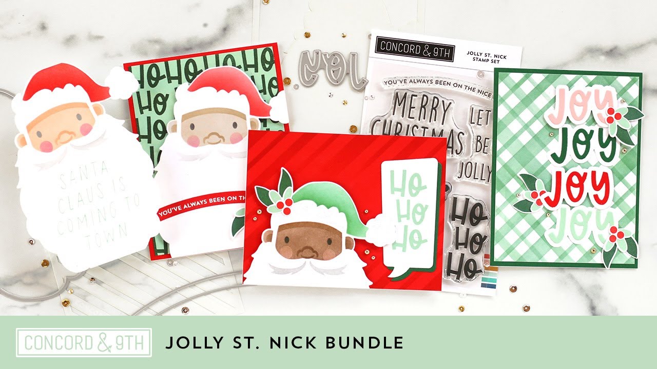 Jolly St. Nick Stencil Pack