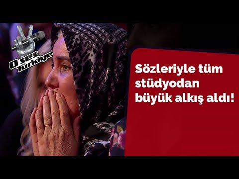 Barış ve Baran'ın annesi sözleriyle stüdyodan büyük alkış aldı! | 32.Bölüm | O Ses Türkiye 2018