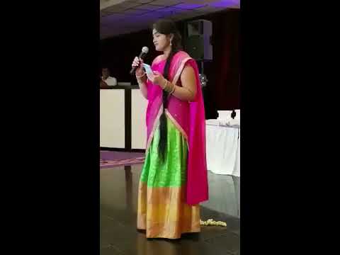 Bruhati singing Mooga manasulu from the movie Mahanati