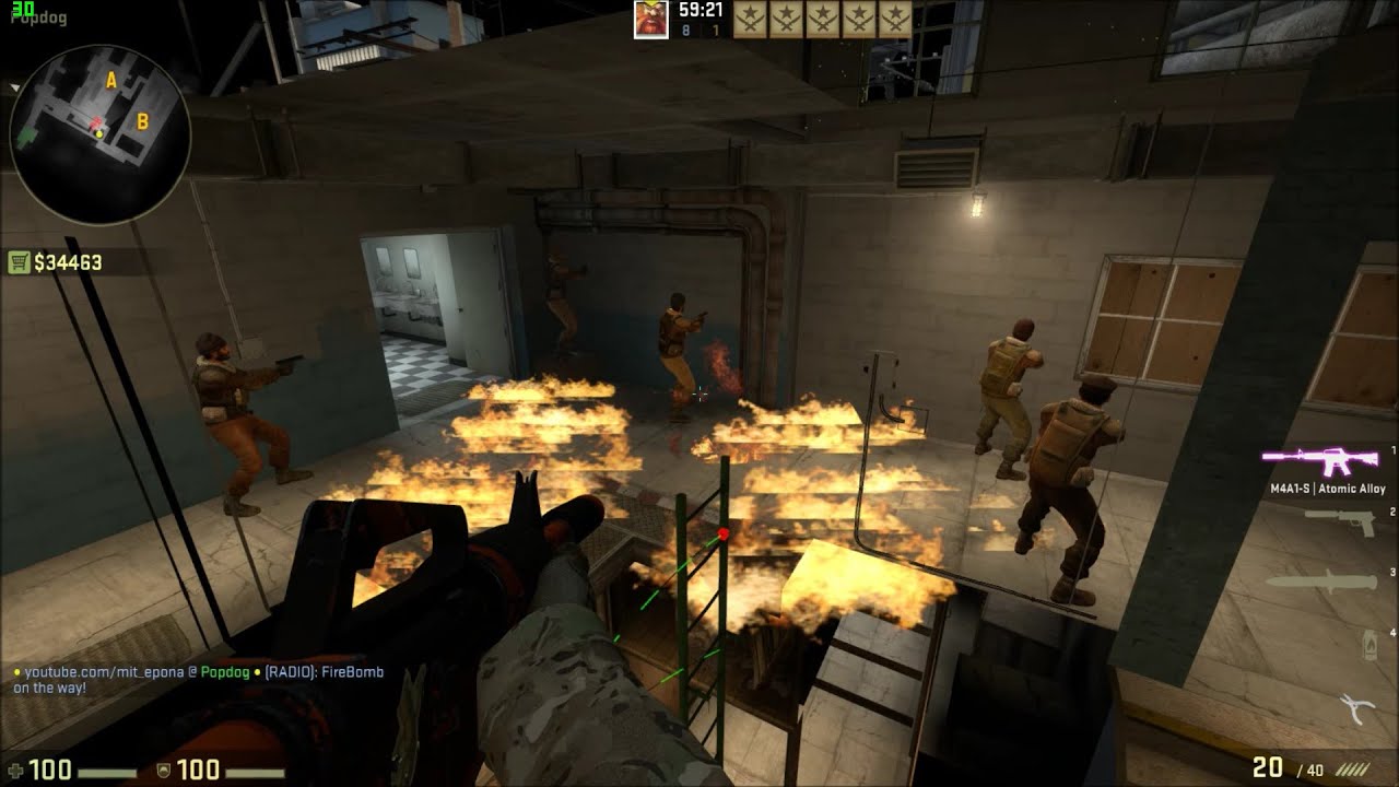 Upper Ladder Molotov From Popdog On Train