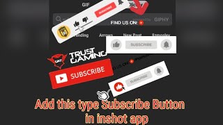 how to add green screen subscribe button video on inshot video editor app #shorts screenshot 5