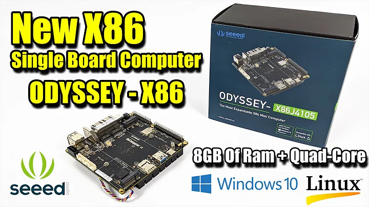 ¡Descubre el Odyssey x86 J 4105! Un potente ordenador de placa única con 8GB de RAM