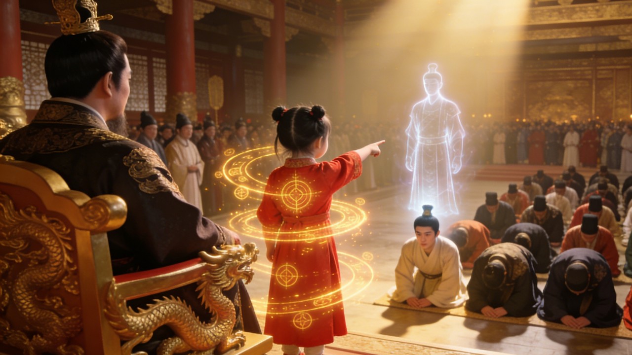 穿書成暴君之女，心聲被偷聽竟救下將亡王朝！十天內連滅太子皇后太后，拒絕繼位催父母生二胎，讀心宮鬥爽到炸！#短劇 #drama