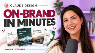 Create On-Brand Content in Minutes with Claude Design
