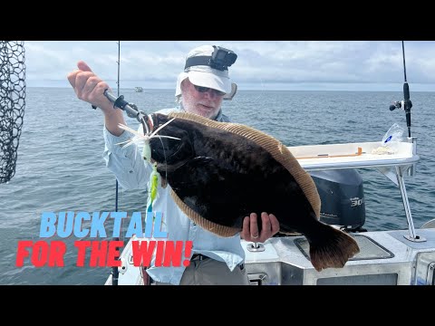 Fluke Fishing - Chicken Rig vs. Bucktail/Teaser Combo - Double