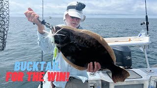 Fluke Fishing - Chicken Rig vs. Bucktail/Teaser Combo - Double Digit Doormat Released!