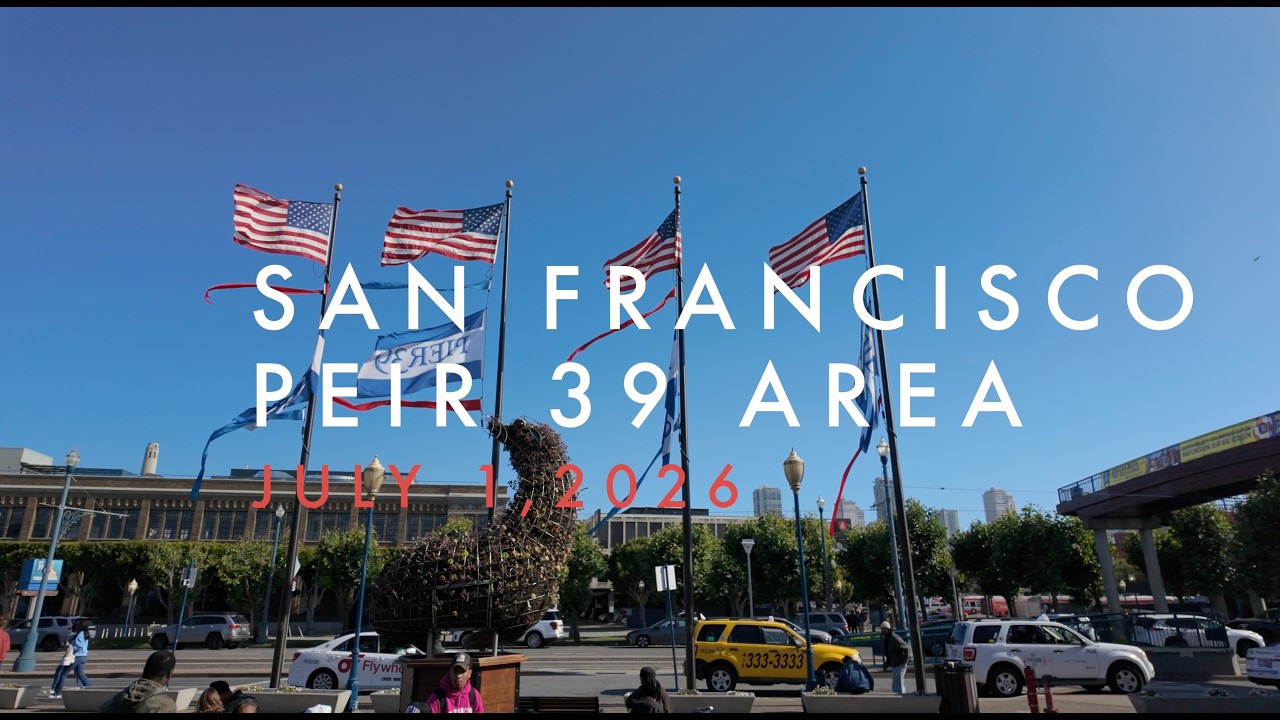 A Walk around San Francisco's Pier 39