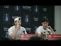 Bolduc, Carrier + more Habs address the media at practice | FULL PRESS CONFERENCES