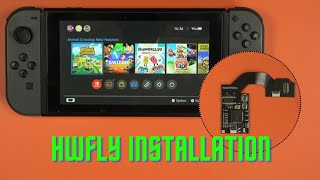 Installation of HWfly chip in nintendo switch