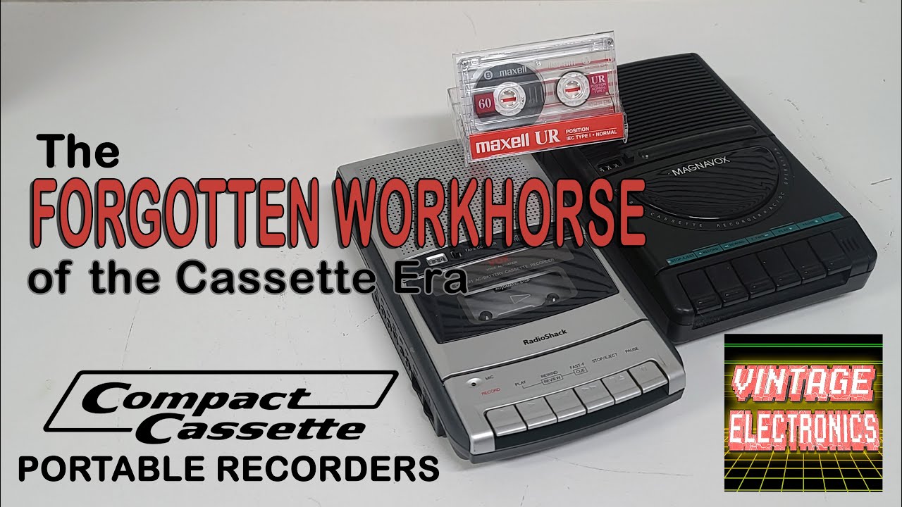 The Forgotten Workhorse of the Cassette Era - The Portable Tape Recorder