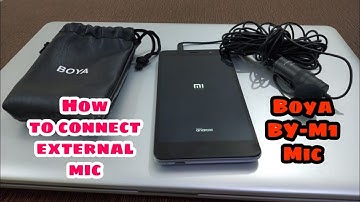 How to connect external Mic to android smartphone | Boya BY-M1 Mic Problems