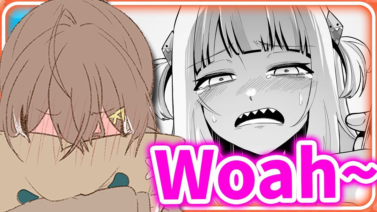 Mumei was Surprised by Gura's Voice Acting 【Nanashi Mumei / HololiveEN】